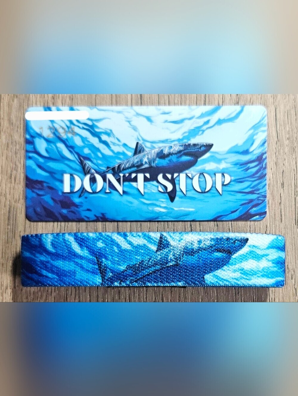 ZOX "DON'T STOP" #1294 DUN DUN NEW MEDIUM INTERACTIVE COLLECTIBLE WRISTBAND